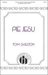 Pie Jesu Unison choral sheet music cover